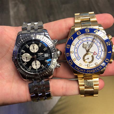 rolex vs breitling style